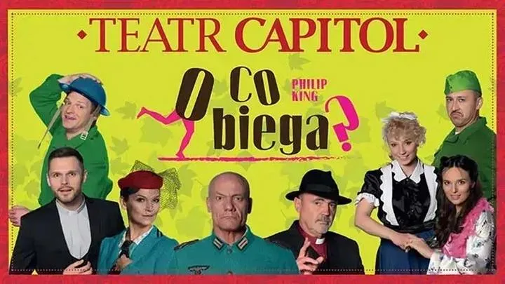 O co biega? Spektakl pełen zaskakujących zwrotów akcji i teatralnego humoru