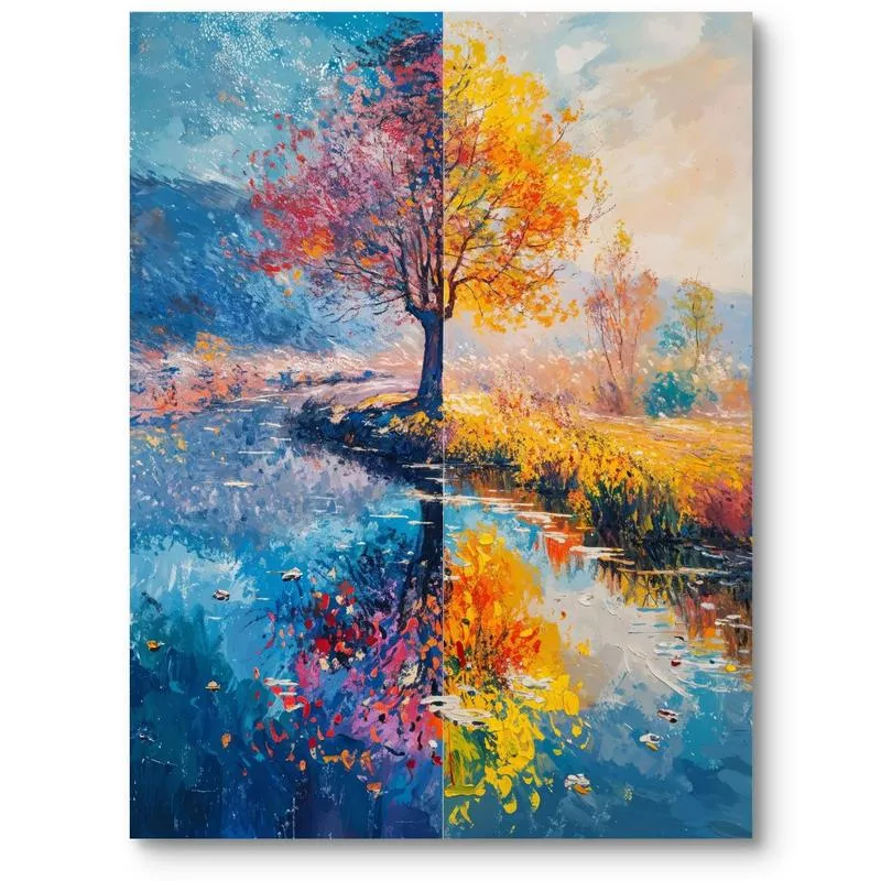 Krajobrazy Polski z lotu ptaka