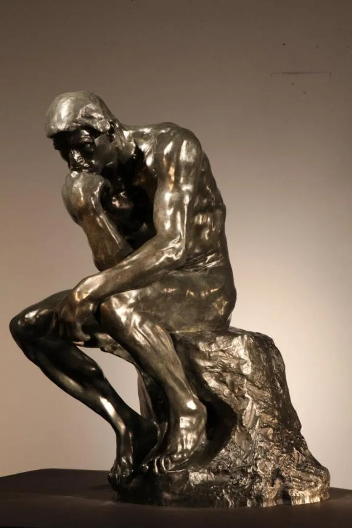 Myśliciel wpływ na sztukę